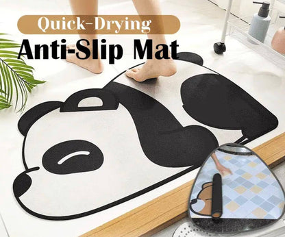 Cute Panda Shape Anti-Slip Bathroom Mat