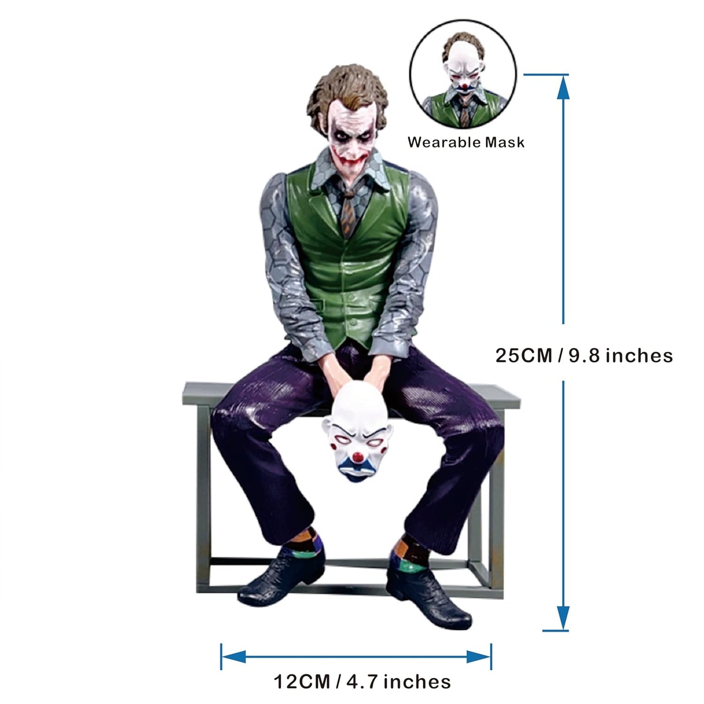 Realistic Joker Car Showpiece – Premium Car Accessory