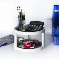 Thumbnail for Double Layer 360° Rotating Spice Rack Organizer