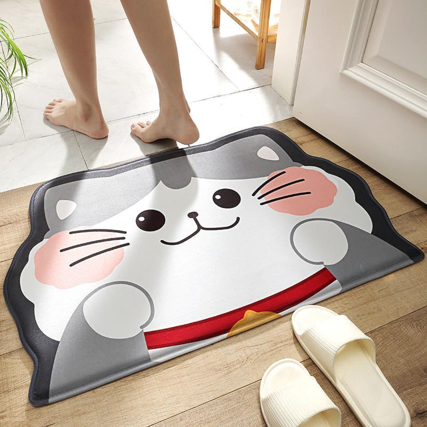 Cute Cartoon Anti-Slip Super Absorbent Bathroom Mat