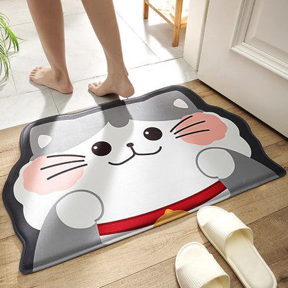Cute Cartoon Anti-Slip Super Absorbent Bathroom Mat