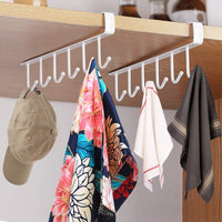 Thumbnail for Under Shelf Hanging Hooks Organizer Rack | Kitchen Cup & Utensil Holder