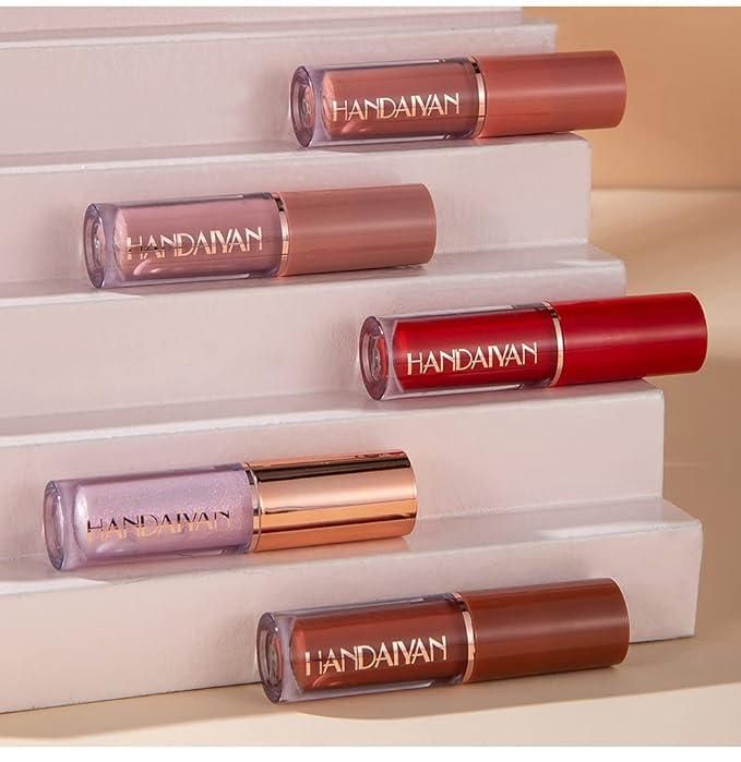 12 Colors Handaiyan Premium Velvet Matte Liquid Lipstick Set