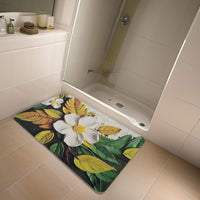 Thumbnail for Floral Anti-Skid Bathroom Mat – Ultra Absorbent & Quick Drying