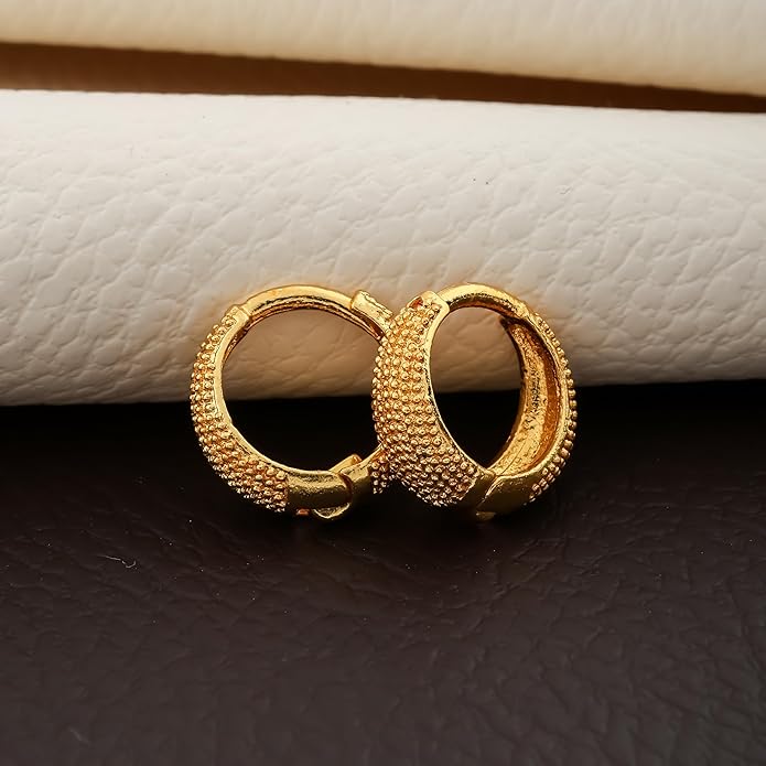 Men's Earring Bali Hoop Design