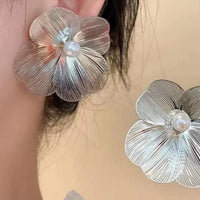 Thumbnail for Anti Tarnish Flower Earrings Studs for women