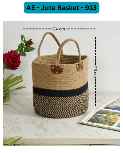 Most Viral Basket Woven With Cotton Rope