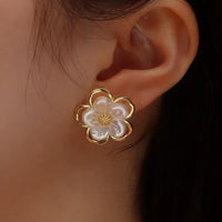 Thumbnail for Flower Ear studs for women