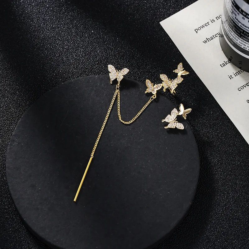 Butterflies Lover Earcuff Earrings