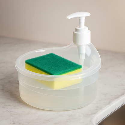 Double Layer 2 in 1 Liquid soap Dispenser