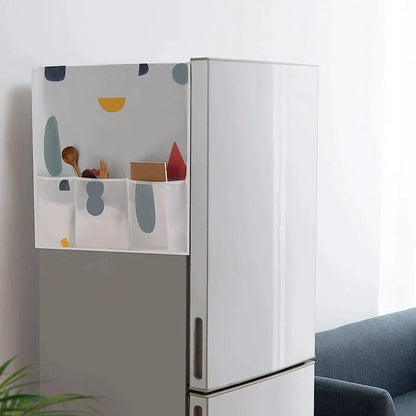 Waterproof Double Door Fridge Top Cover