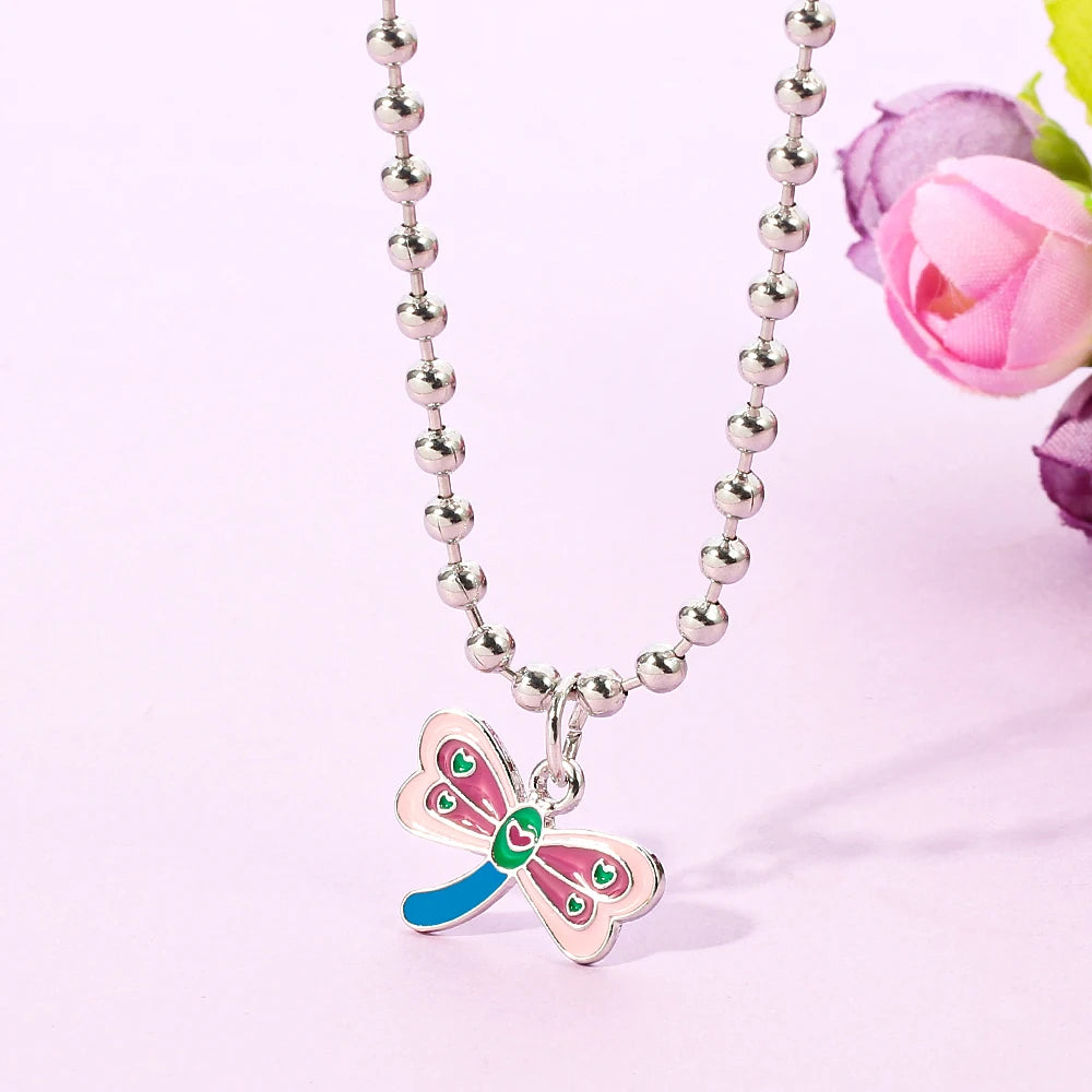 Cute Butterfly ,  Dragonfly,  and heart shape pendents