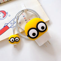 Thumbnail for Super Cute Minion Eye Silicon Apple iPhone Charger Case