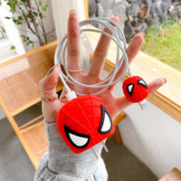 Thumbnail for Spider Man Silicon Apple iPhone Charger Case