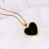 Thumbnail for Colourful heart cute neck chain