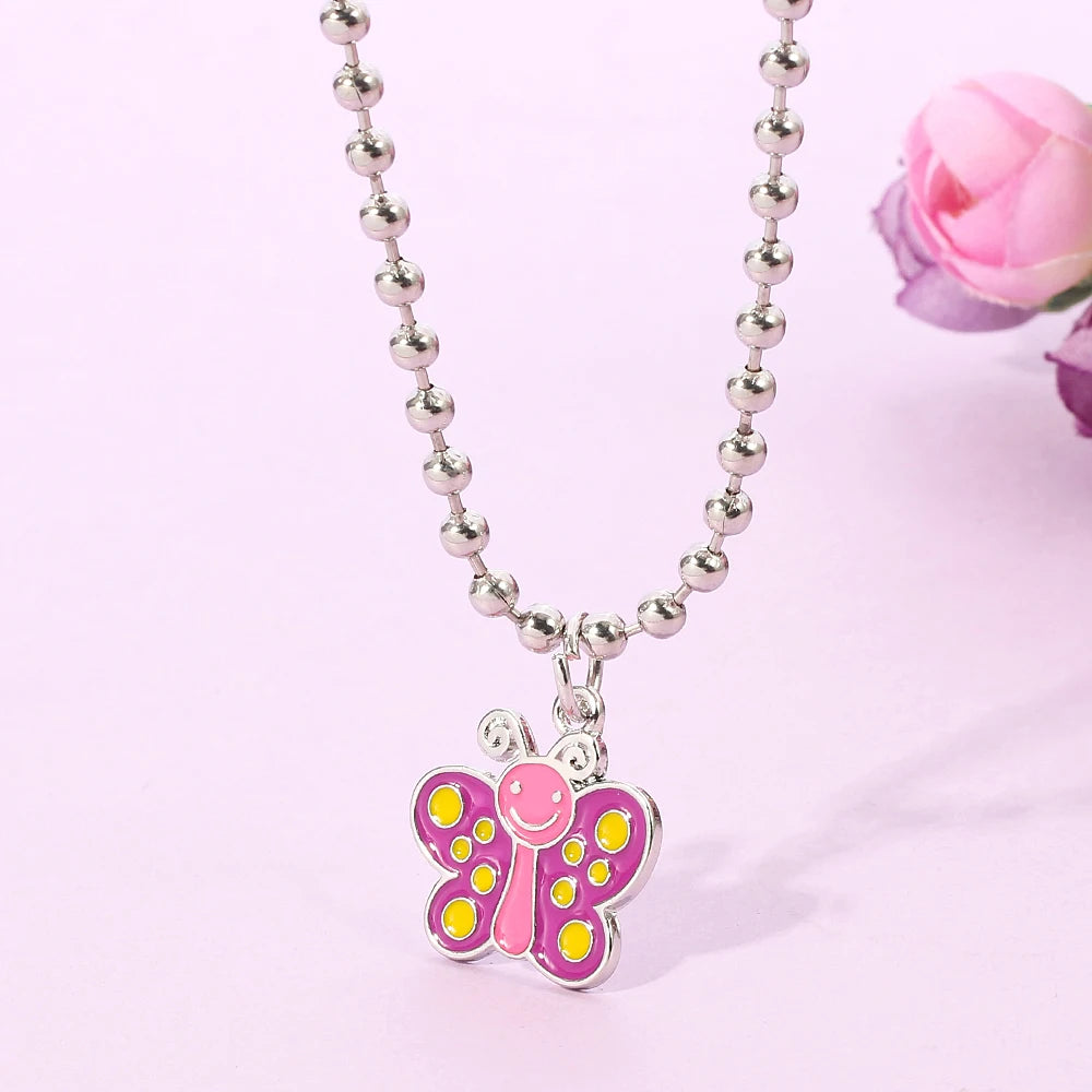 Cute Butterfly ,  Dragonfly,  and heart shape pendents