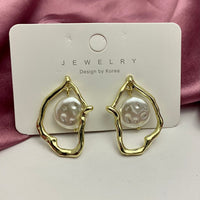 Thumbnail for Faux Pearl Drop Earrings