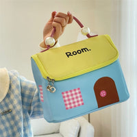 Thumbnail for Cute Little House Design Make up Bag (Random Shade)