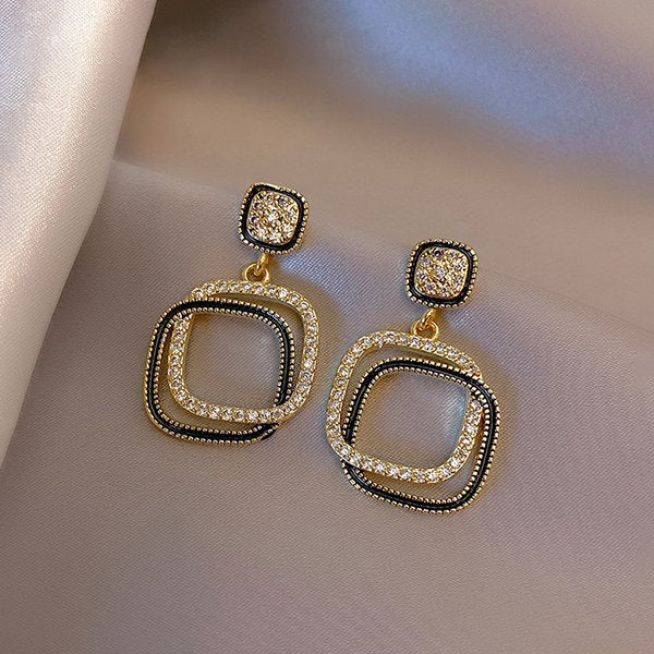 Double layer Earrings for women