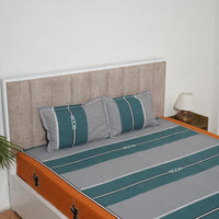 Thumbnail for Orange Horse Design King Size Double Bed Elastic Fitted Premium Bedsheet