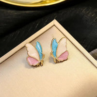 Thumbnail for Dual Tone Butterfly Earring