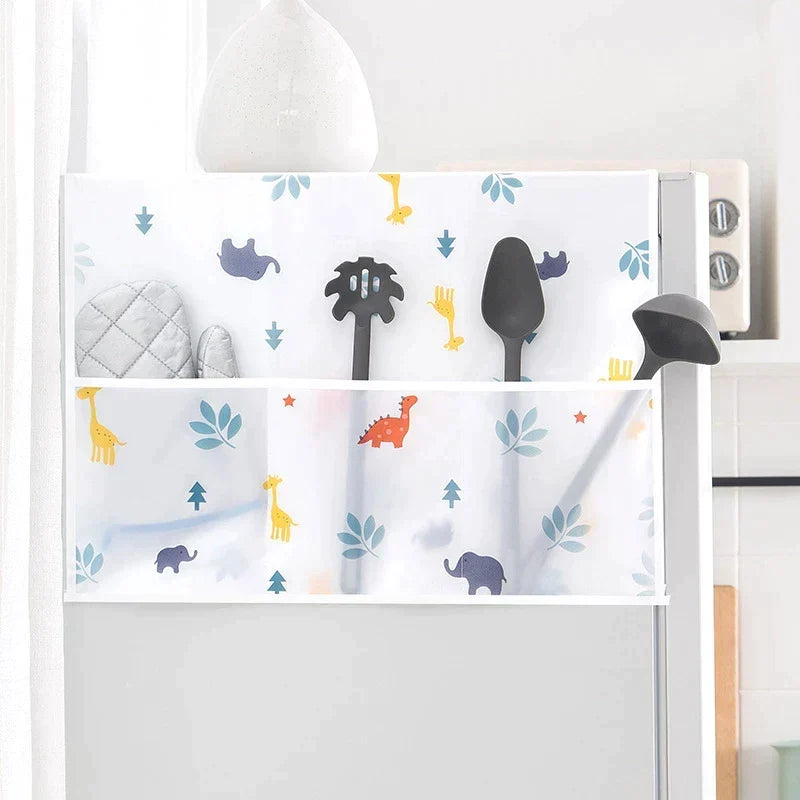 Waterproof Double Door Fridge Top Cover
