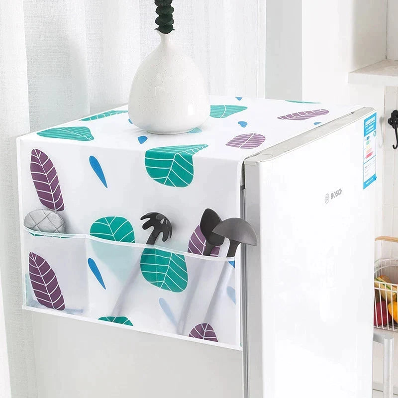 Waterproof Double Door Fridge Top Cover