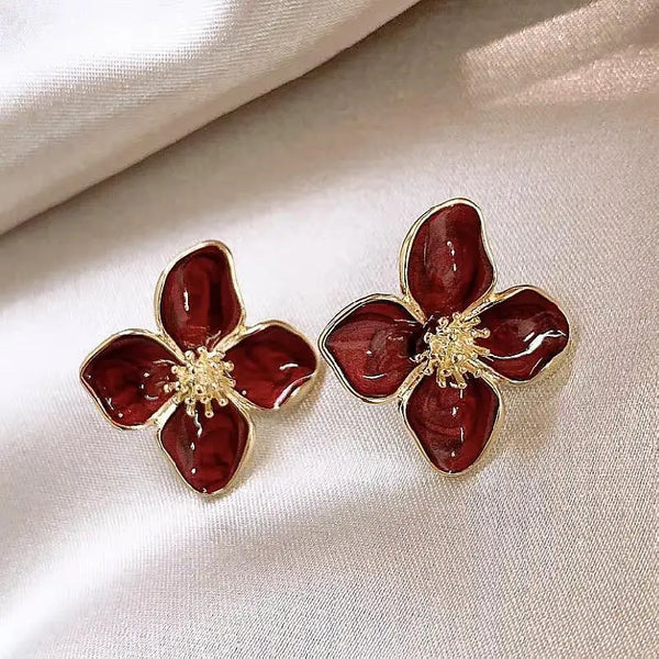 Flower Stud Earrings