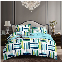 Thumbnail for Light Green Dot Print Double bedsheet with 2 Pillow Covers