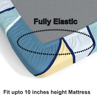 Thumbnail for King Size Double Bed Elastic Fitted Premium Bedsheet