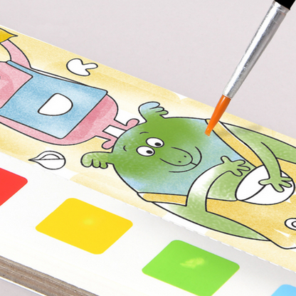 (Buy 1 Get 1 Free) Pocket Watercolour Painting Book