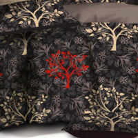 Thumbnail for SUPER SOFT LUXURY & TRENDY DOUBLE BEDSHEET WITH 2 PILLOW COVERS