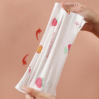 Thumbnail for Printed Disposable Kitchen Tissue Cloth Roll - Super Absorbent and Non-Woven Wipes