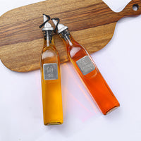 Thumbnail for 500 ML Glass Oil & Vinegar Dispenser with Leak-Proof Cork & Funnel