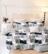 Thumbnail for Most Viral Queen Size Light Shade Double Bed Premium Bedsheet