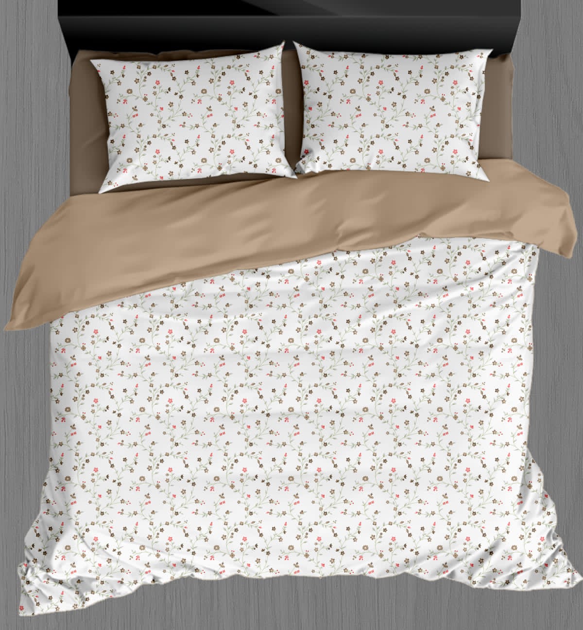 Extra Smooth Light Shade King Size Premium Bedsheet