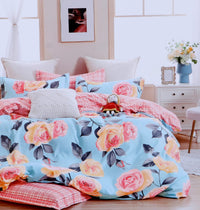 Thumbnail for Double Bed King Size Premium BedSheet with 2 Pillow Covers