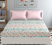 Thumbnail for Latest King Size Double Bed Elastic Fitted Premium Bedsheet