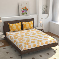 Thumbnail for Durable & Comfortable Elastic Fitted Bedsheet – King Size