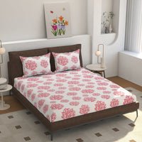 Thumbnail for Easy-Fit Elastic Bedsheet for King Beds – 180 Thread Count