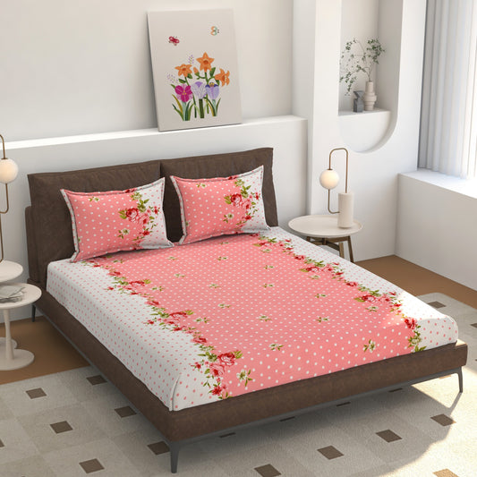 King Size Bedsheet with Elastic Grip – Easy to Tuck