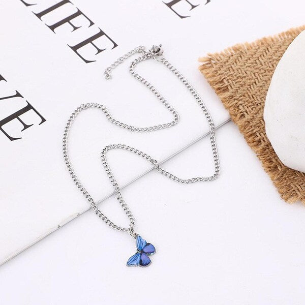 Butterfly  neck chain