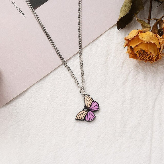 Butterfly  neck chain