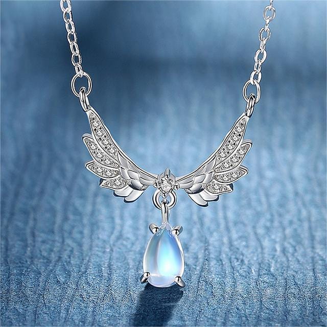 Angel wings necklace for women