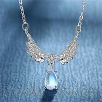 Thumbnail for Angel wings necklace for women