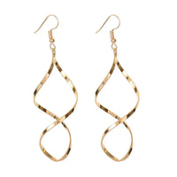 Thumbnail for Wave dangle shape Earrings for women