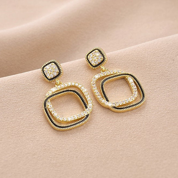 Double layer Earrings for women