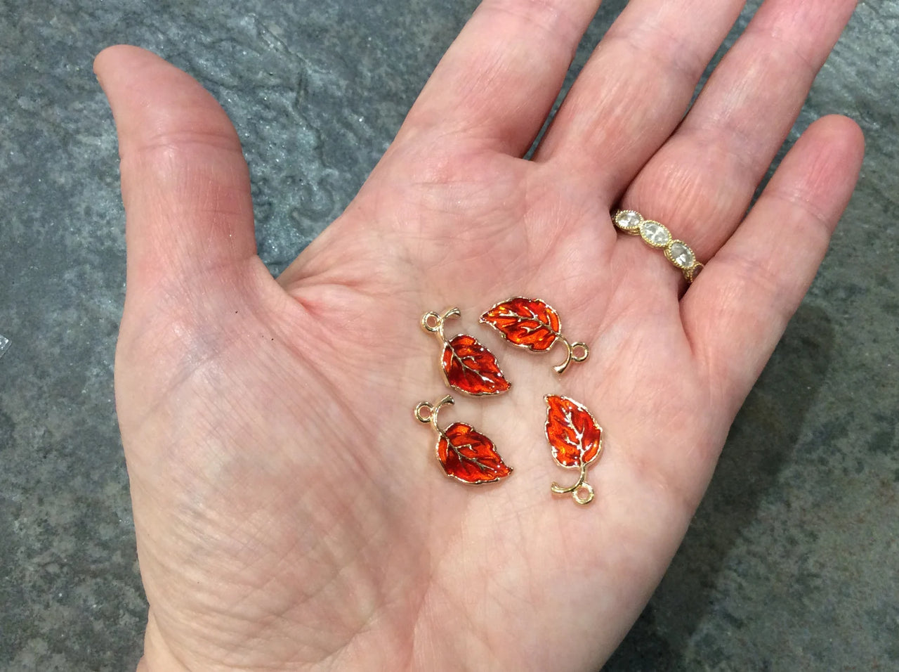 Small Leaf earrings