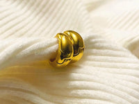 Thumbnail for Gold-Plated Kaju Bali Earrings for Men