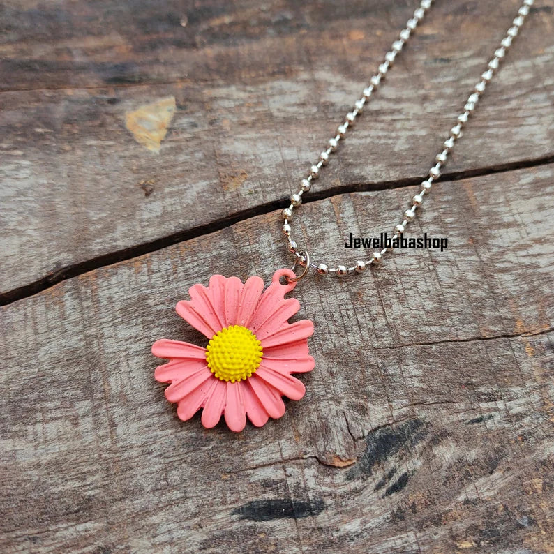 Beautiful  flower neck chain